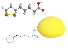 مسحوق USP Grade Alpha Lipoic Acid Powder CAS 1200-22-2 لصحة القلب